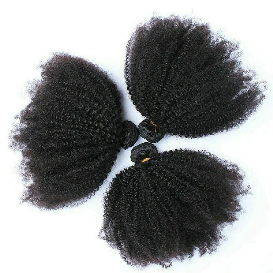 Tissage de cheveux crépu Afro Kinky
